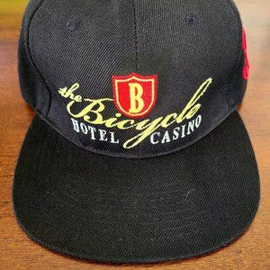 The Bicycle Hotel Casino Poker 3 BET snap back Hat